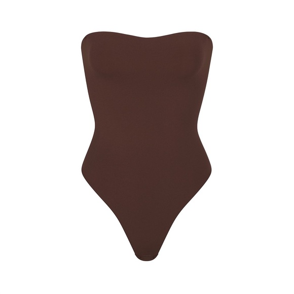 Skims Strapless Bodysuit – Cocoa (Deadstock / Rare) - Picture 1 of 2